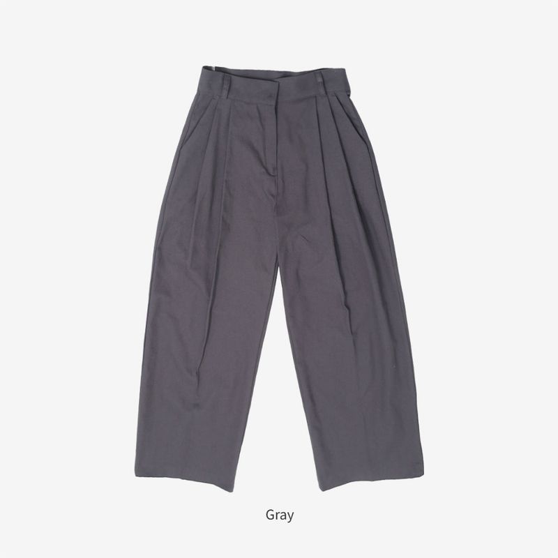 Botte wide cotton slacks