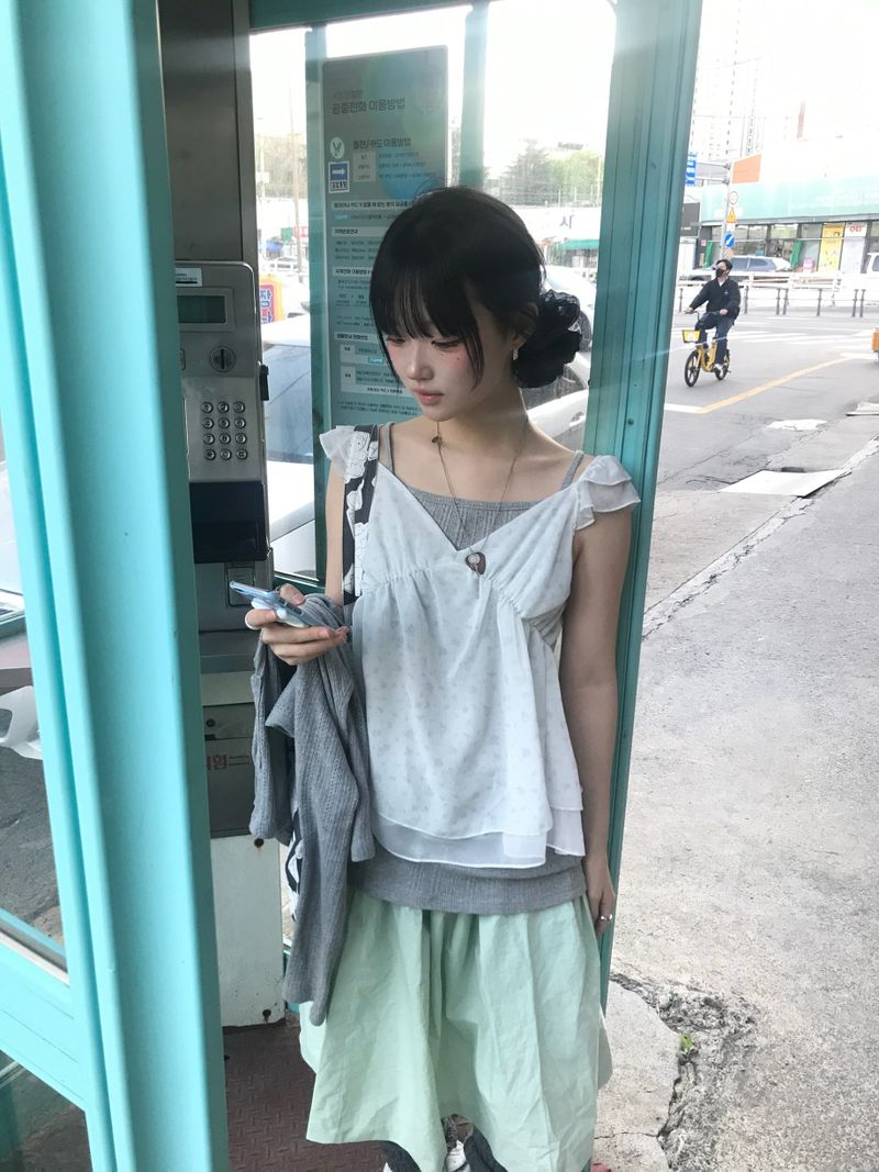 ner.ui.bin（ノエビン）の「アップルミントフレアスカート（スカート）」