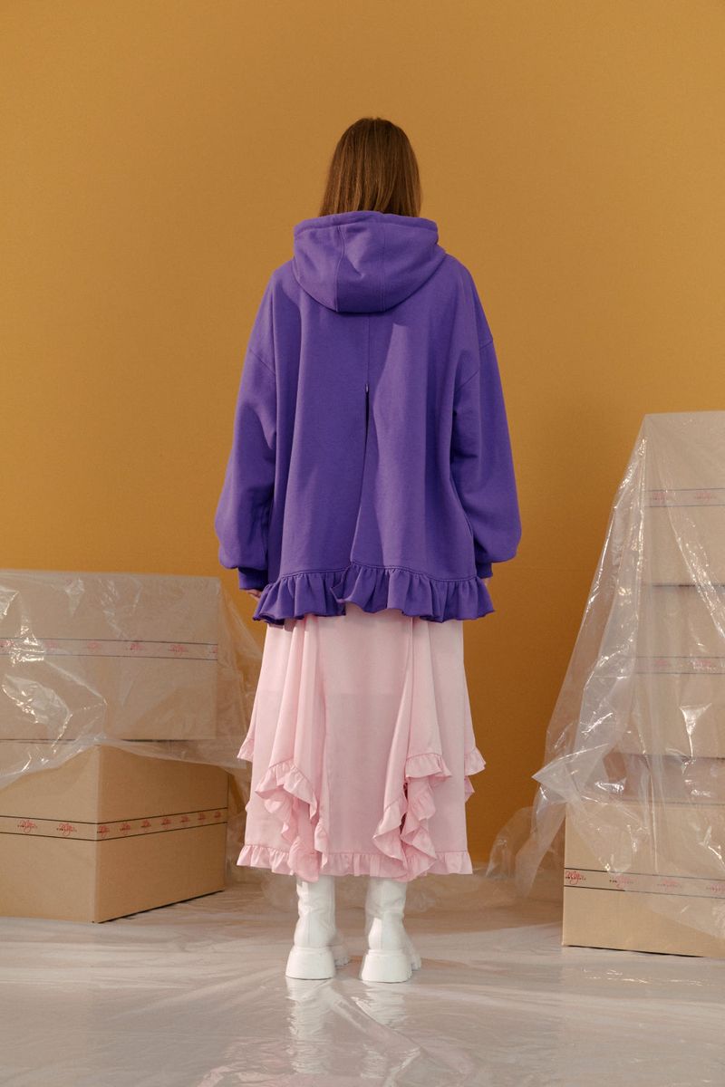 Flowers kitty Hoody