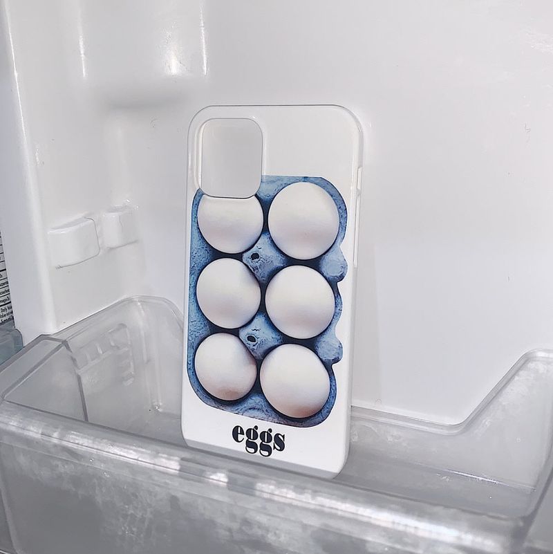 EGGS PHONE CASE (HARD TYPE)