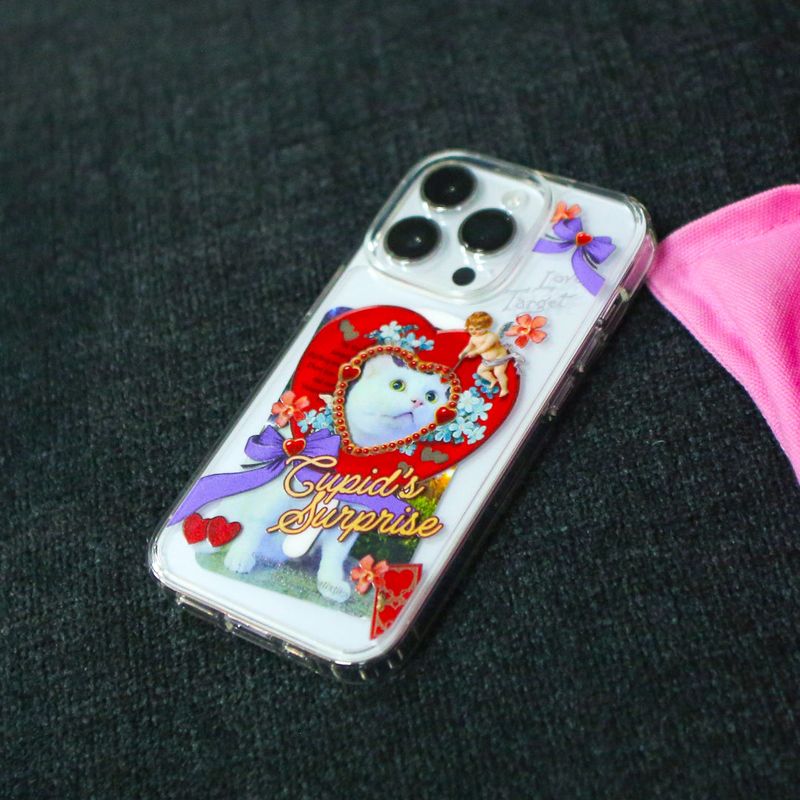 【MADE】(2type) Cupid MacSafe Jelly hard Phone case