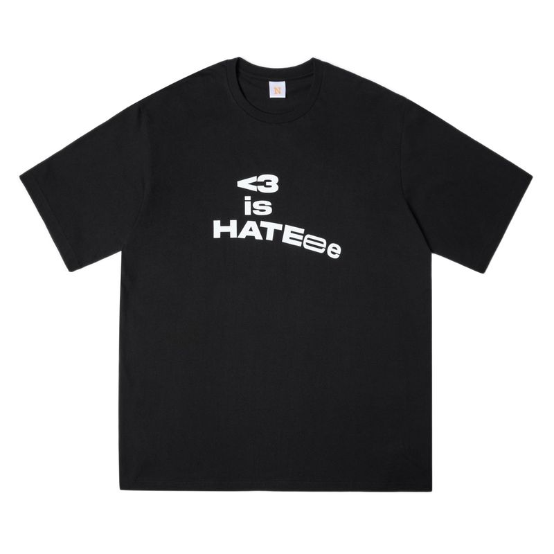 EMOJI TEE HAZY BLACK