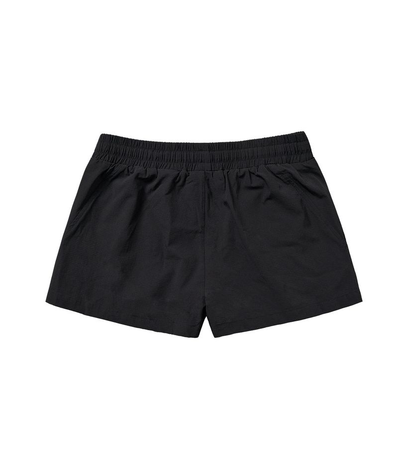 (W) Air Vent Luna Solid 3inch Pants (Black)