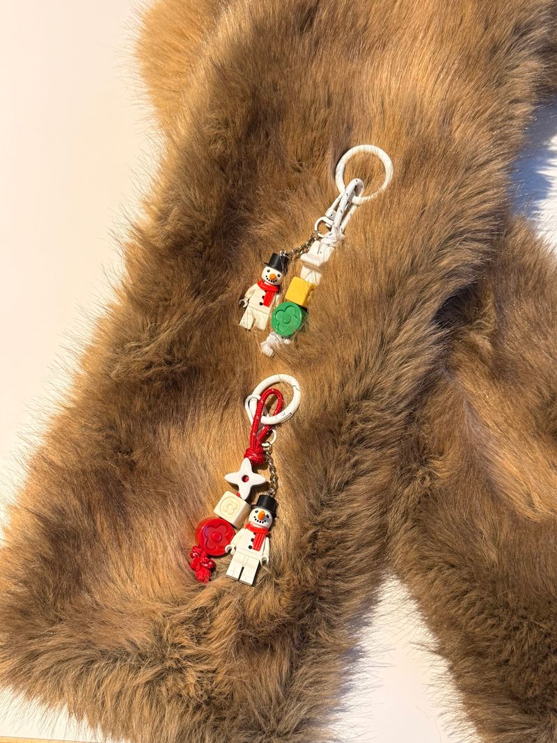 Snowman keyring / TREEFORFIVE345