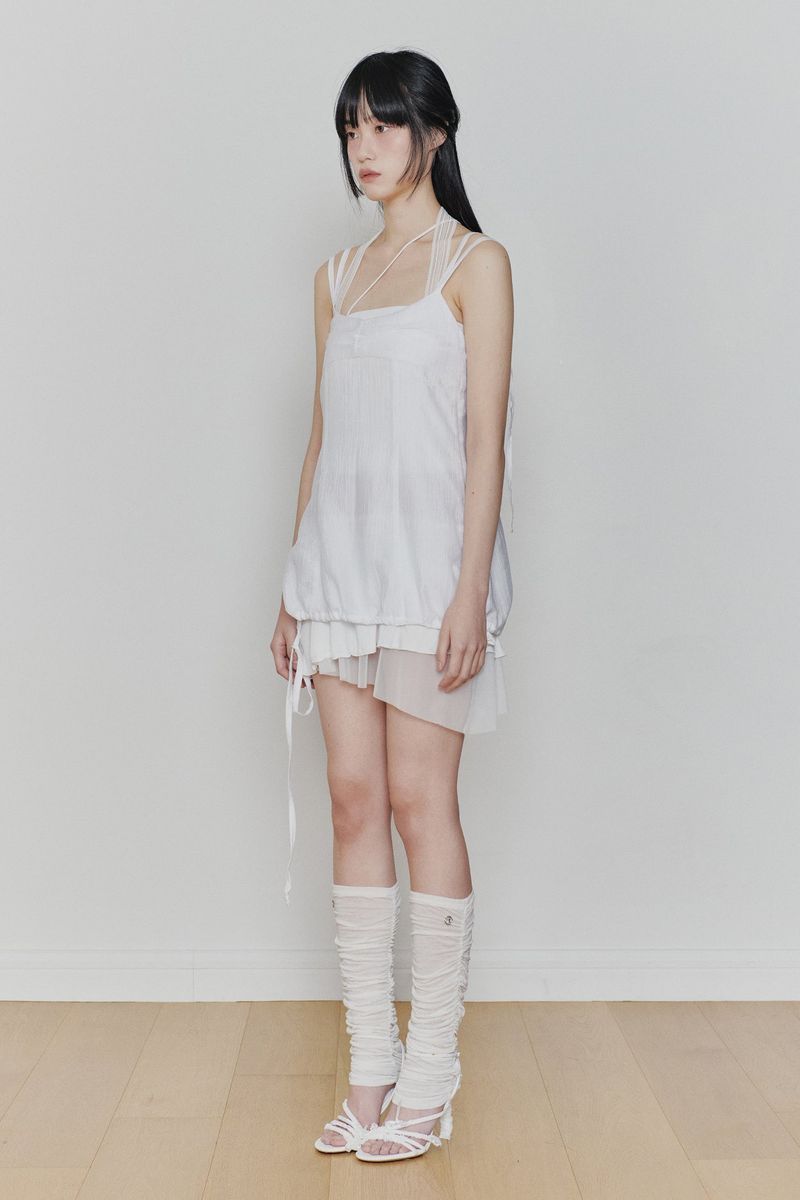 PURITY DRESS white