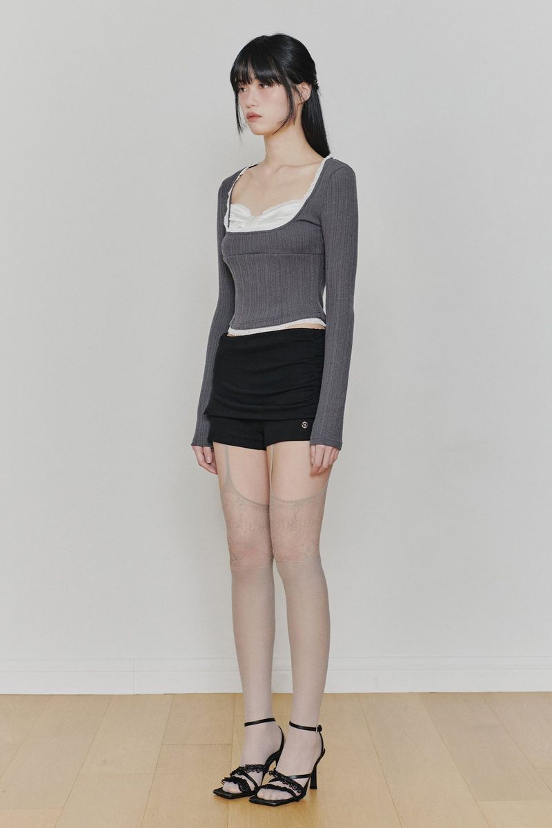 RUBY HOOK SHORTS (SS ver.) black