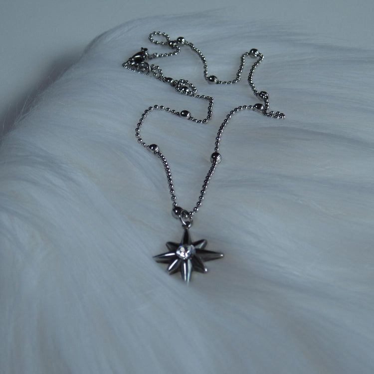 8 spark ball necklace