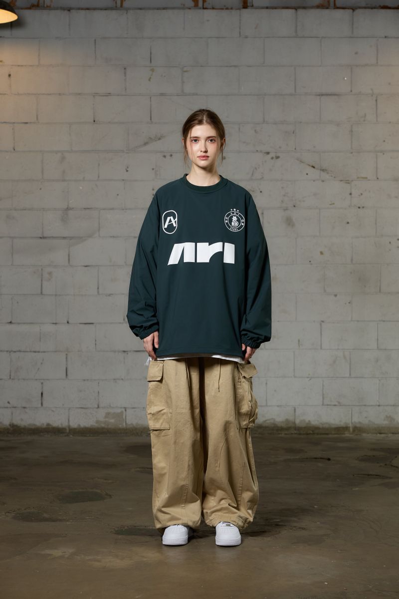 ARIKIM（アリキム）の「ARI LONG SLEEVE JERSEY T-SHIRT / GREEN（Tops）」