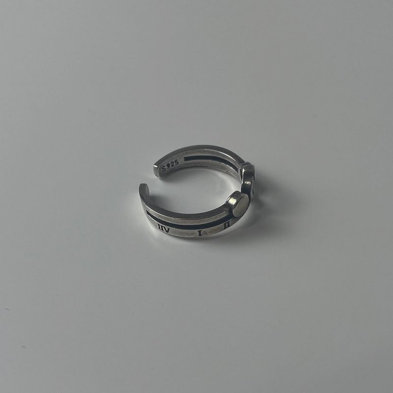roma heart ring (925silver)