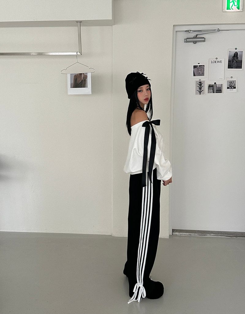 Ribbon beanie