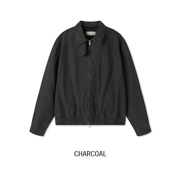 Posie Washed Cotton Blouson Jacket