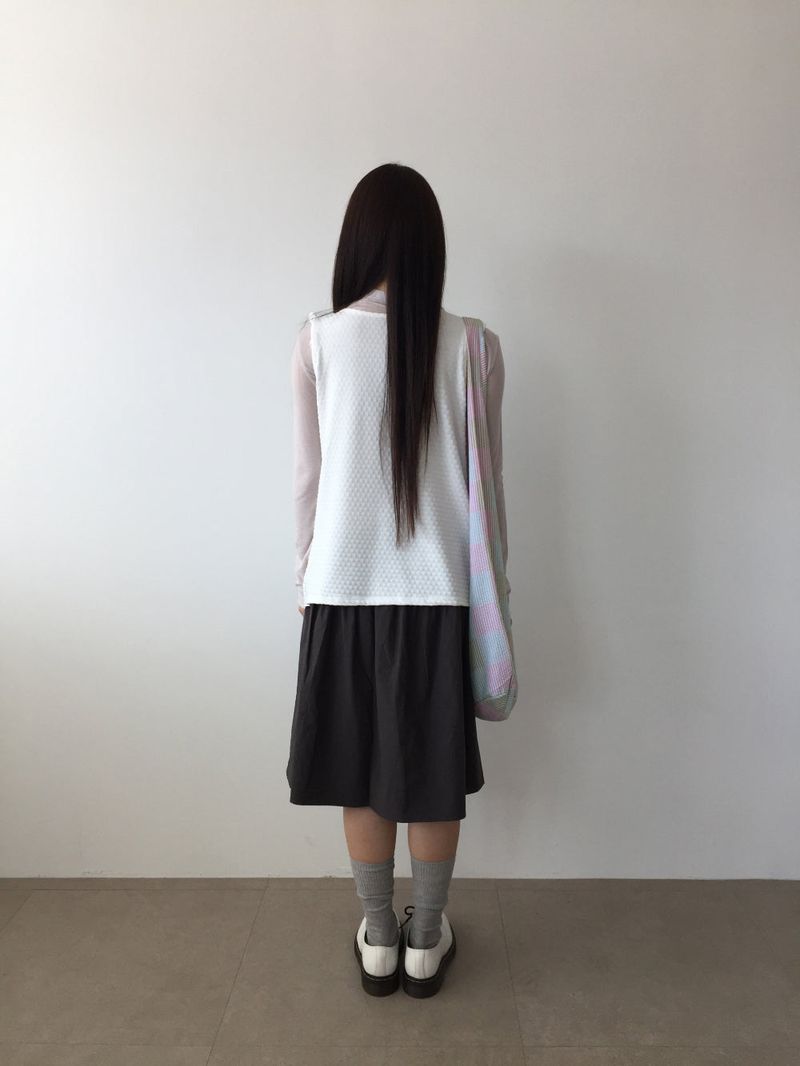 Corsica tiered sleeveless (2color)