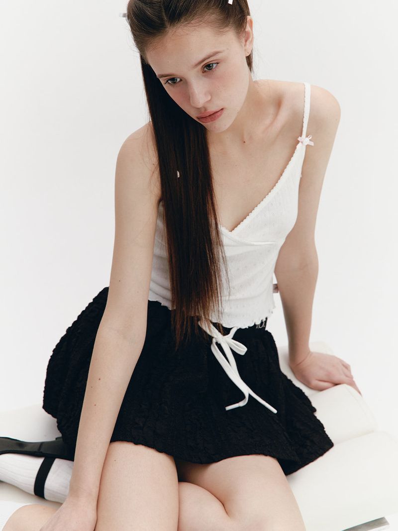 MOILLY(モイリー)の「Wave Sleeveless Ivory(Tops)」