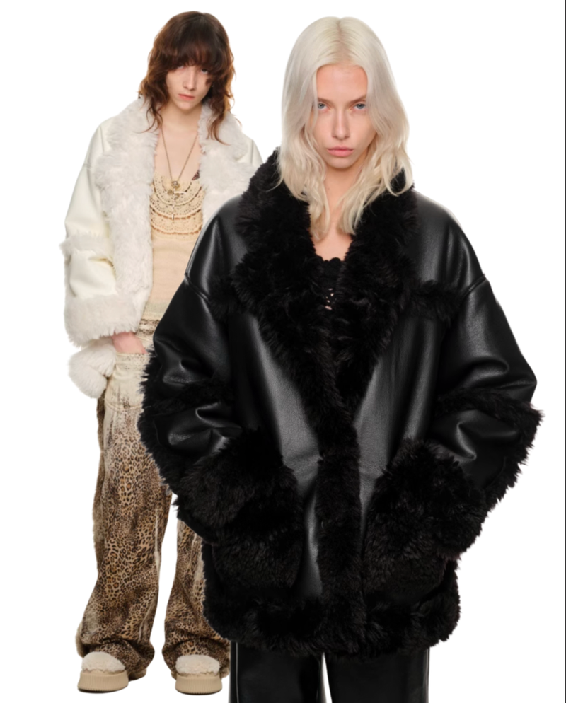 SHELONGZ（シェロンジ）の「ブレーメンリバーシブルシアリングジャケット(CAN BE WORN ON BOTH SIDES) – 2カラー（ジャケット/アウター）」