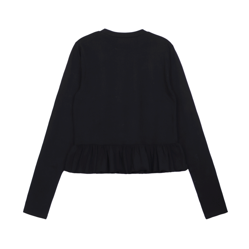 FRILL LAYERED TOP (2 COLORS)