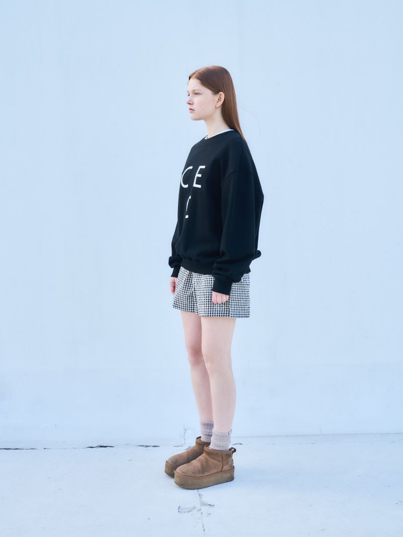 CEC TRIANGLE LOGO SWEATSHIRT(BLACK)