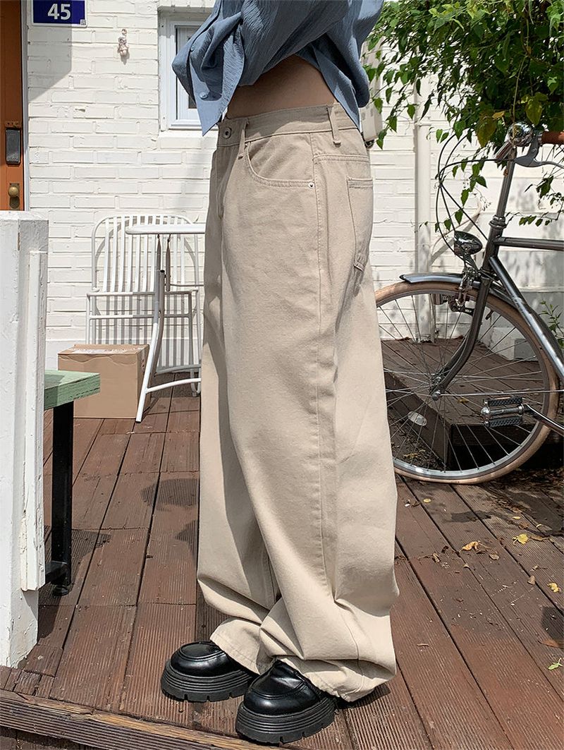 BASIC WIDE PANTS (5C)