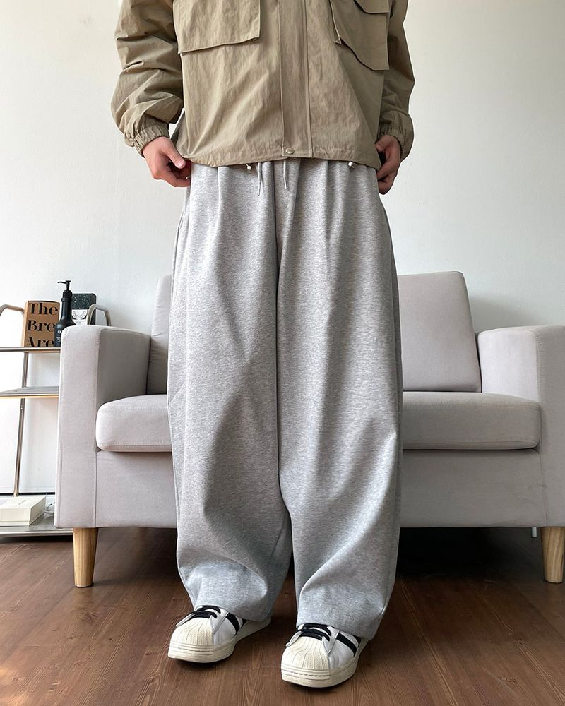 Pintuck Balloon Sweat Pants