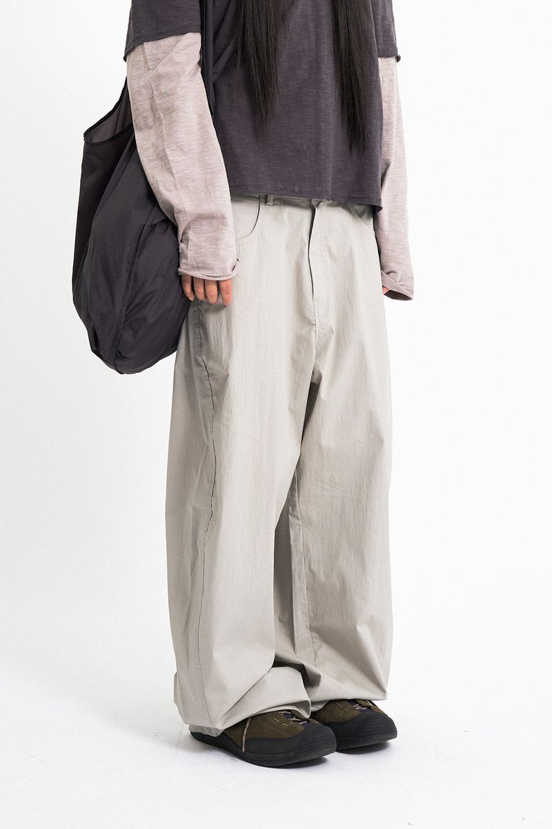 Raucohouse（ラウコハウス）の「Brit light curved wide pants（Pants）」