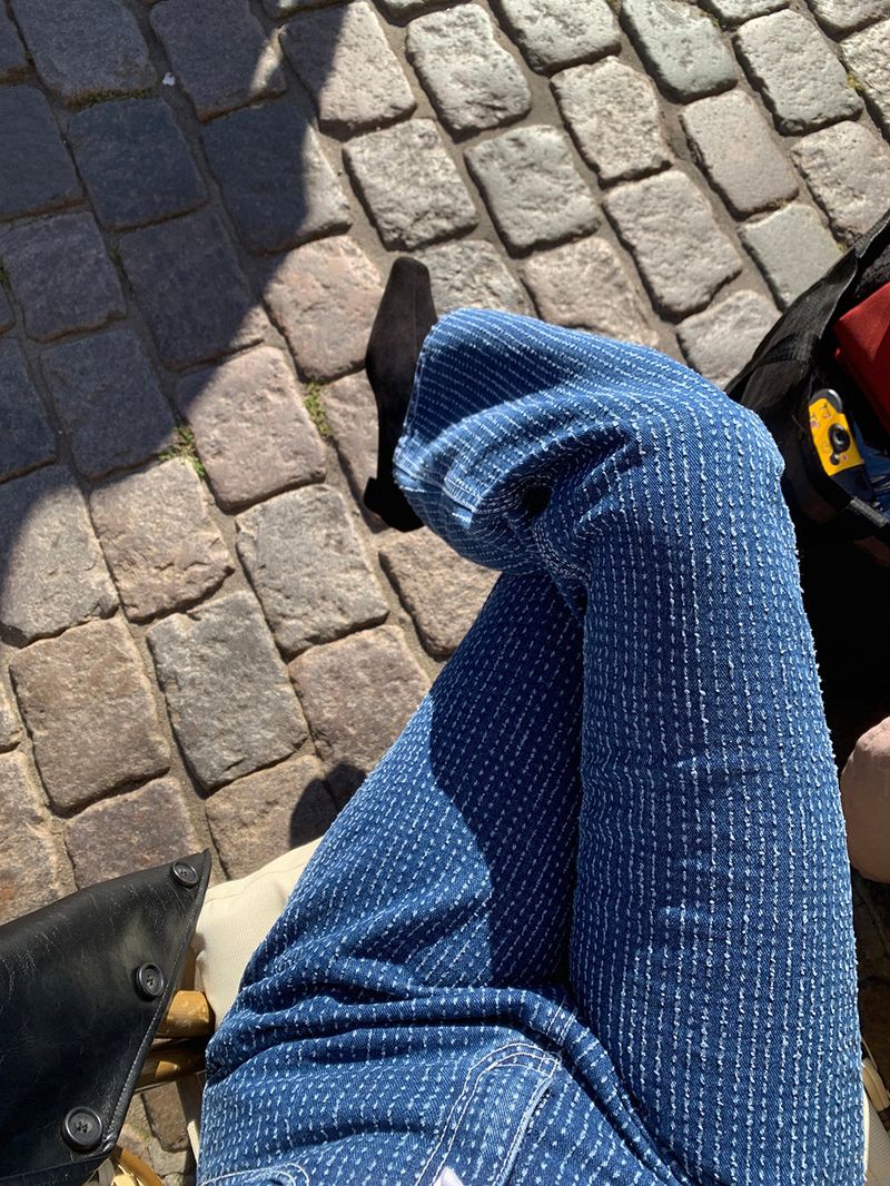 [MADE] Pharrell Punching Long Bootcut Denim
