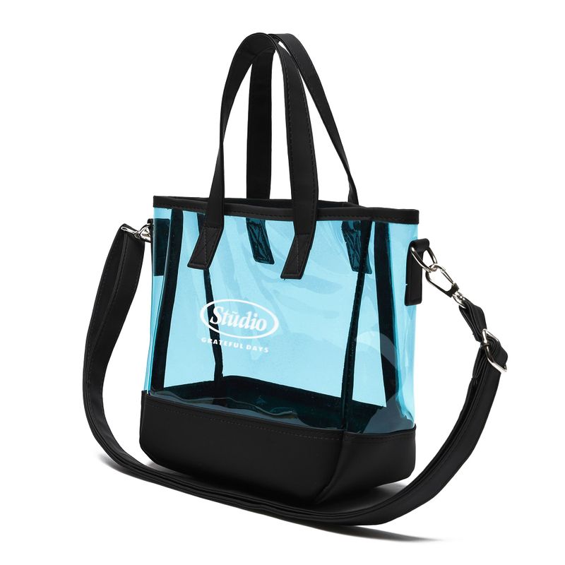 ODDSTUDIO X UNION OBJET PVC CIRCLE LOGO MINI CROSS BAG - 7COLOR