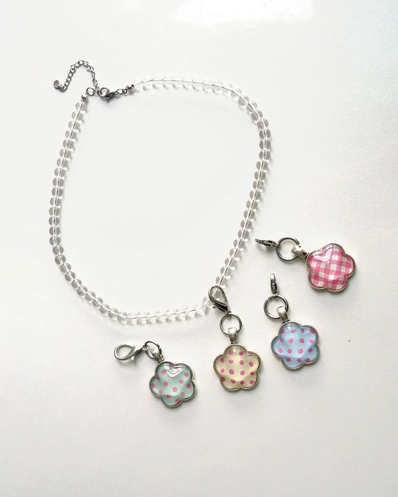 CHOOSE YOUR FLOWER! NECKLACE (4 TYPES)