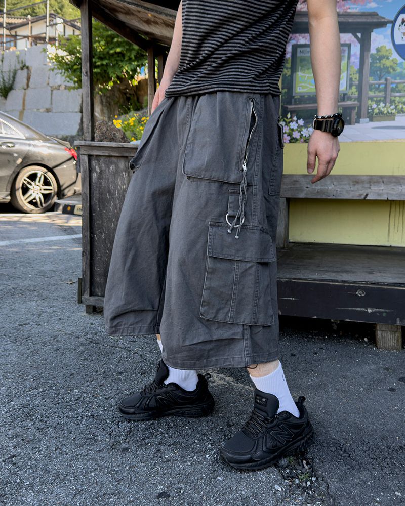 JIIGEUM（ジグム）の「デュレックス ユーティリティ カーゴ バミューダパンツ（パンツ）」
