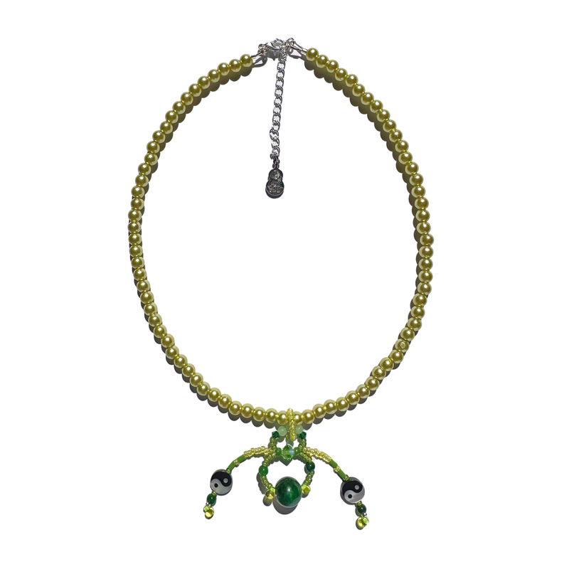 Jüü Jüü（ジュジュ）の「インヤンオーキッドネックレス（アクセサリー）」