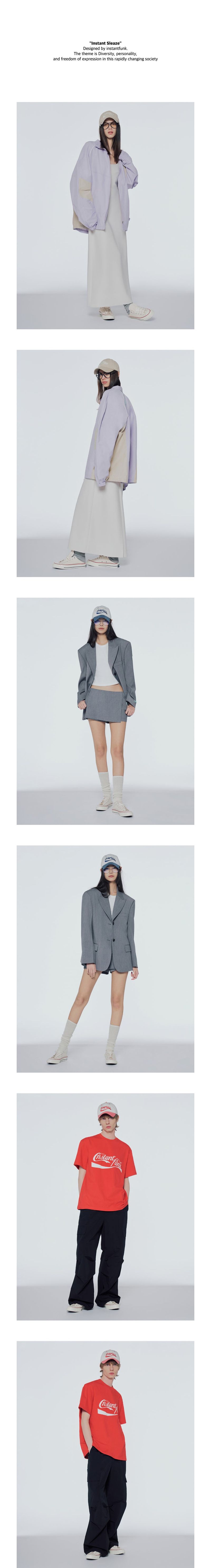 Pastiche graphic baseball cap
