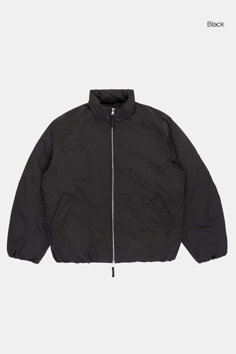 Non-stitch down padded jumper