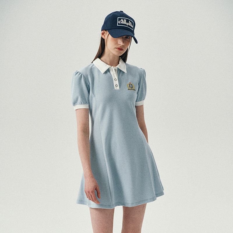 Puff Flared PK One-Piece (Sky Blue)