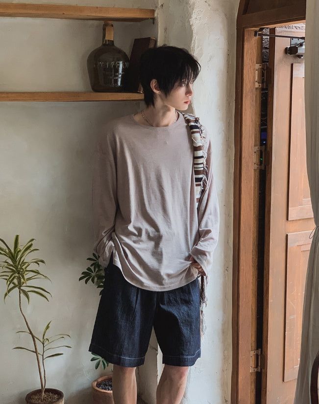 ミトリネンシースルーロングスリーブ