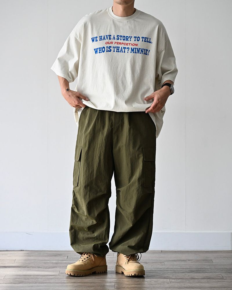 DRW D-RING WIDE CARGO PANTS