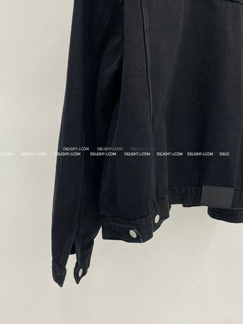 [UNISEX] Carpenter Black Denim Jacket
