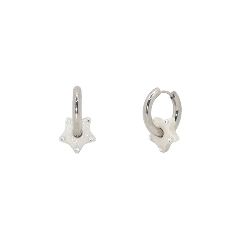 gleaming star earrings [6colors]