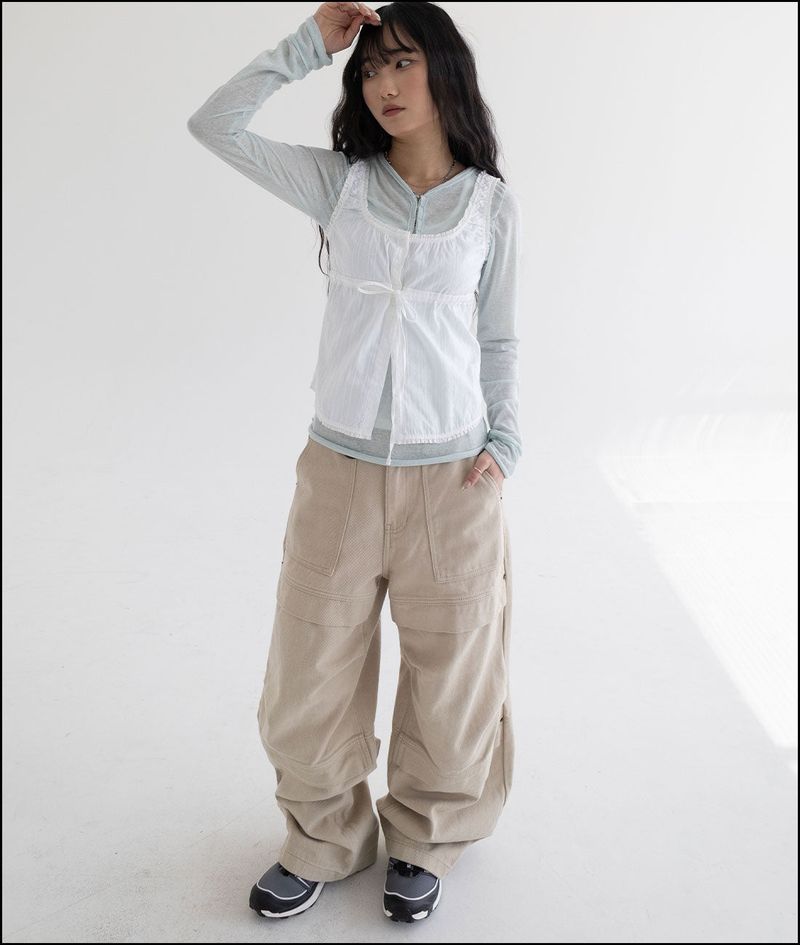Otie tencel layered long sleeve