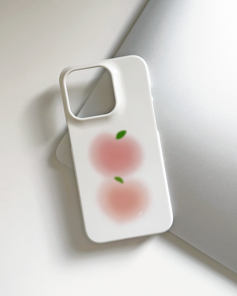 【MADE】 Peach blur hard case
