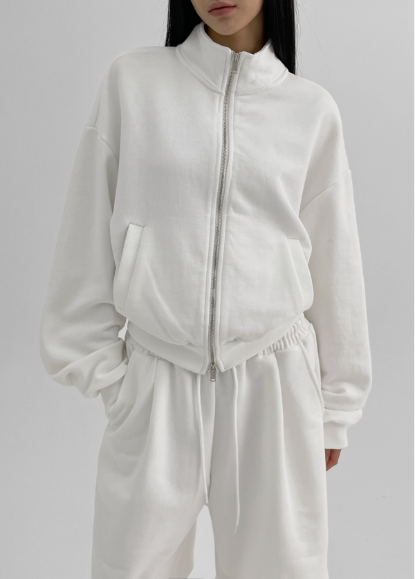 [MADE] Dickyden High Neck Zip-up