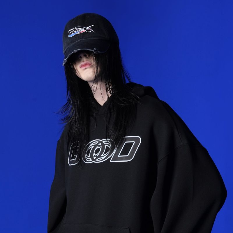 CYCLE CAP WASHED BK