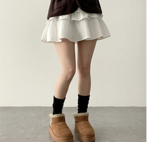 Bipol Golden Flare Cancanminiskirt
