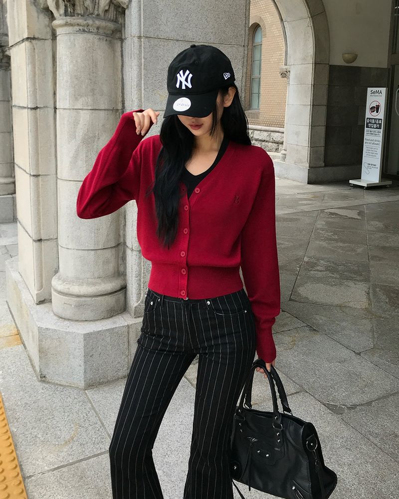 [ORIGINAL] Vale V-Neck Knit Cardigan