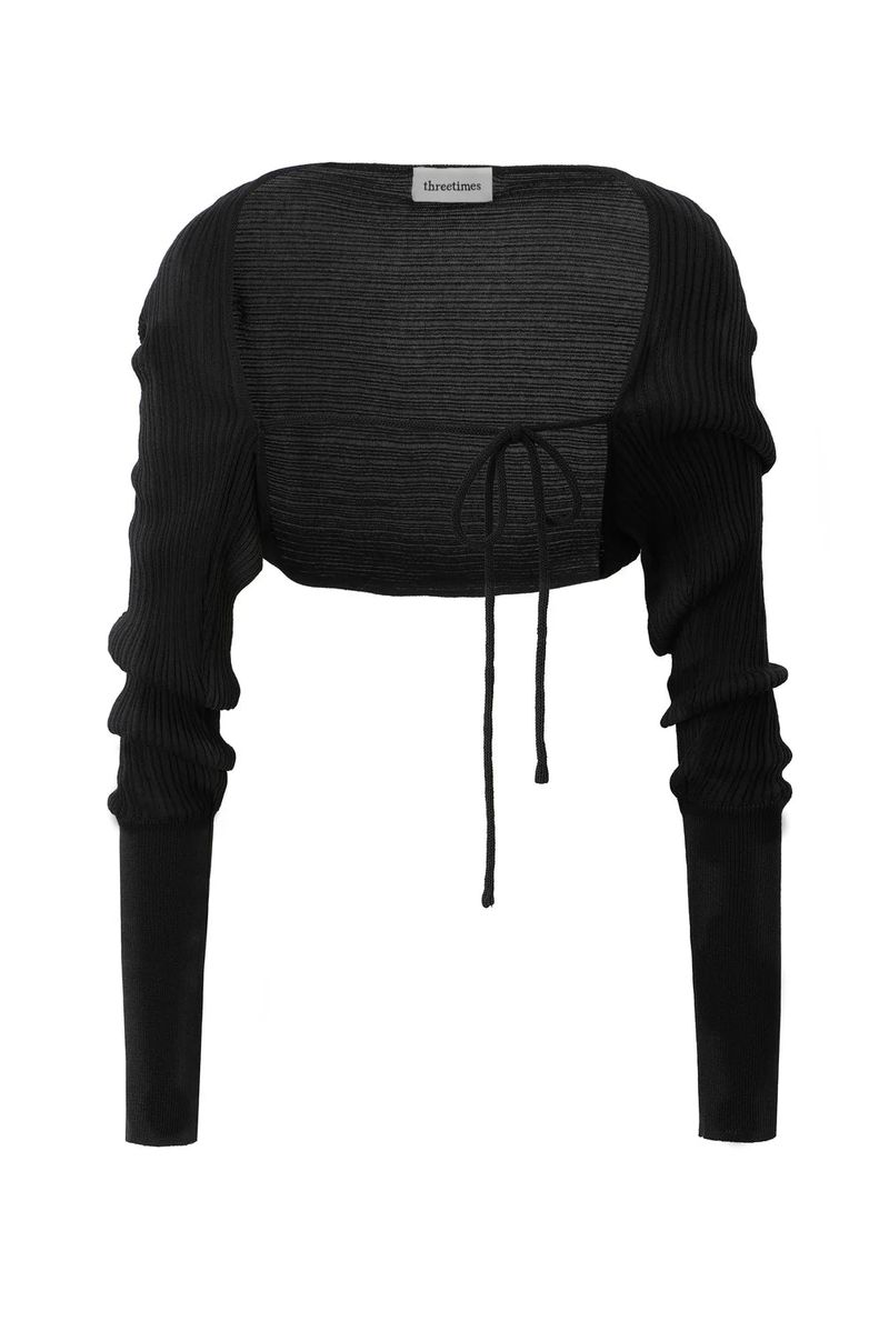 Lit bolero - black