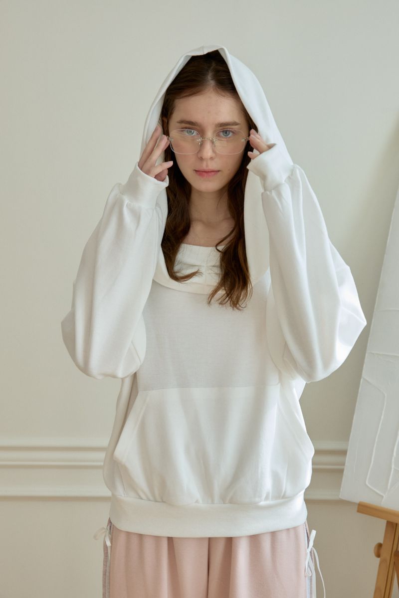 BUD TWO-WAY HOOD SWEATSHIRT