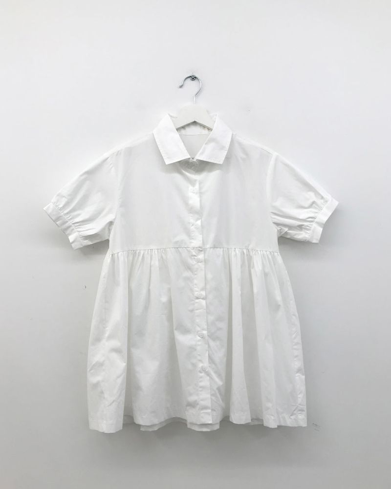 Melo Shirring Blouse (2color)