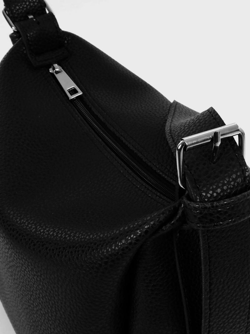 The Mark Small Embossed Black