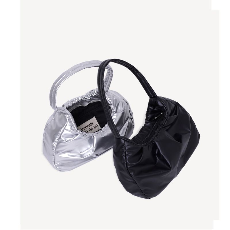 PADDED HOBO SHOULDER BAG
