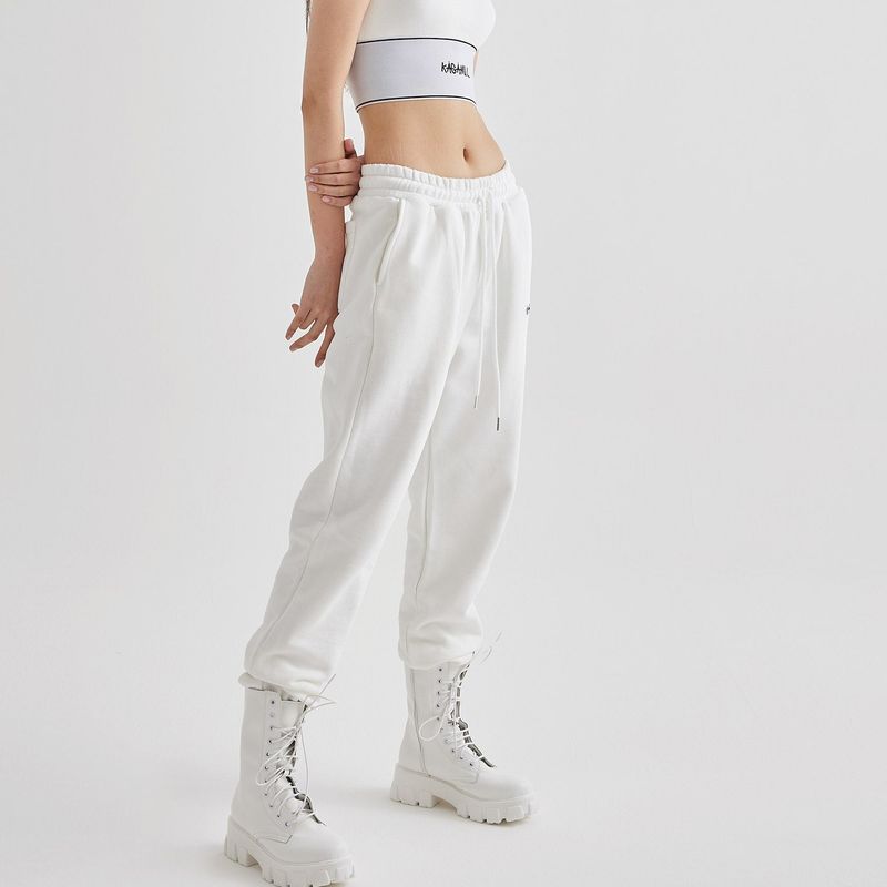 Signature Logo pants White