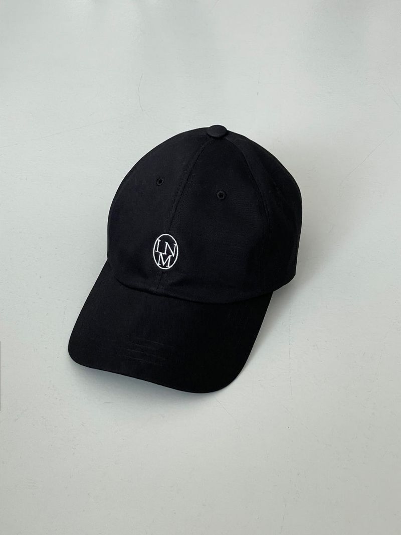 LMN Logo Ball Cap (Black)