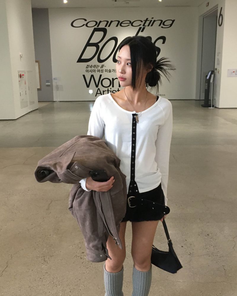 Mohair pumkin shorts