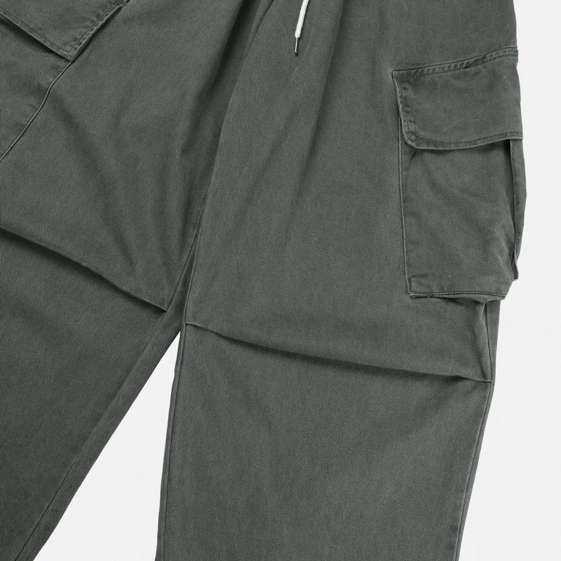 Cold-Washed Cargo Pants (6 Colors)